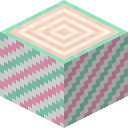 Candy Cane Log block